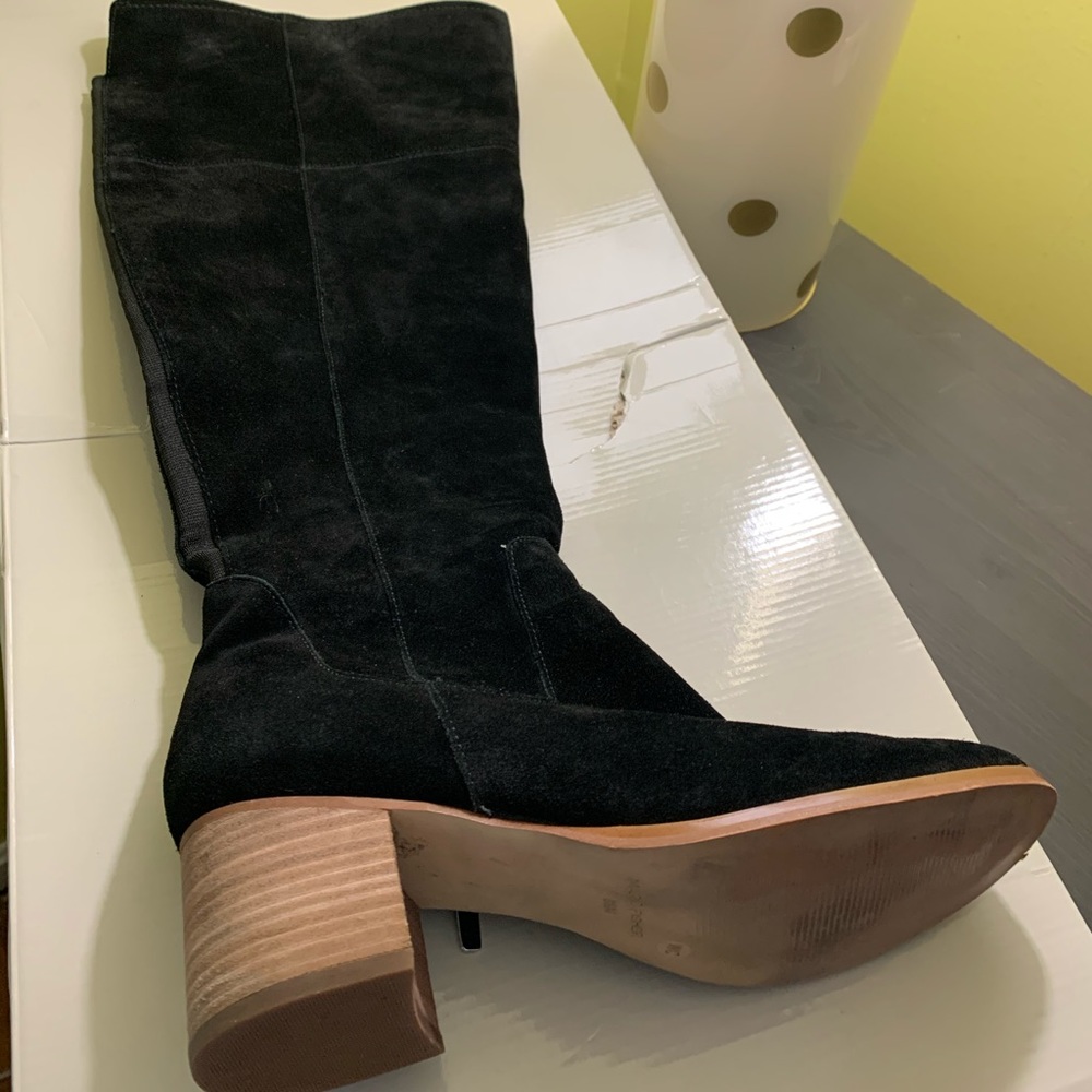 Marc Fisher Wide Calf Suede Boots